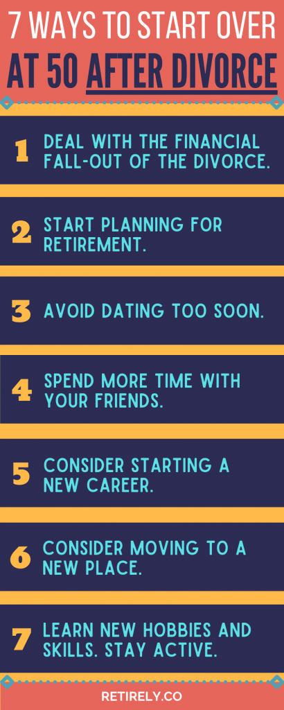 ways to start over after divorce