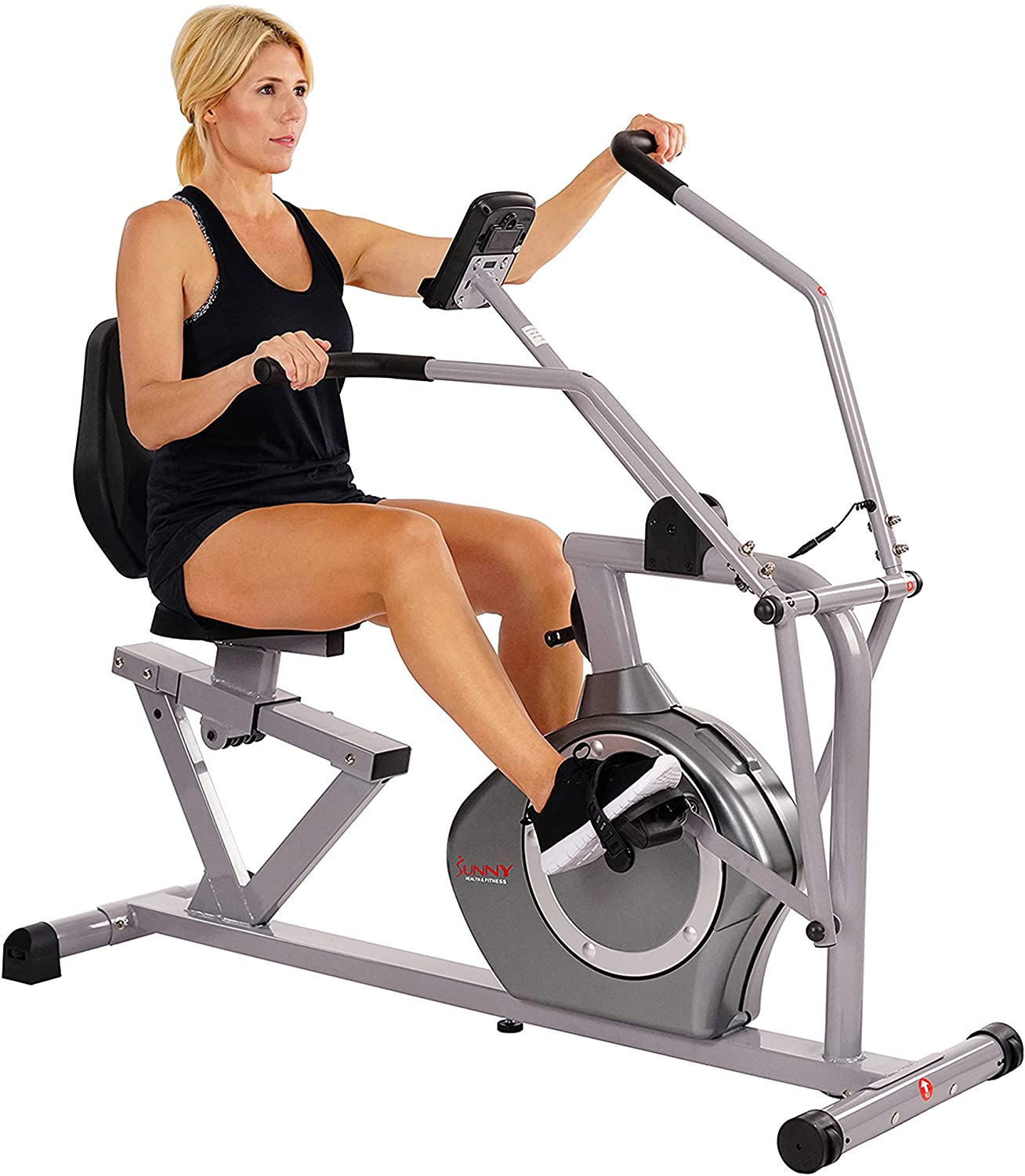 Sunny Health & Fitness Magnetic Recumbent Exercise Bike