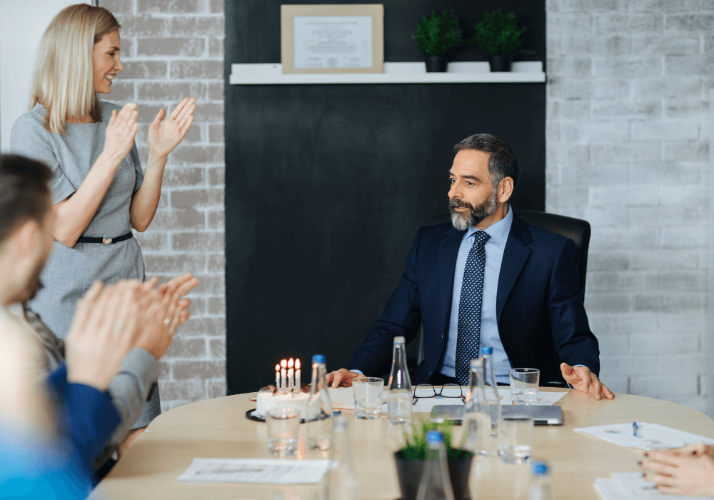 officemates celebrating retirement speech ideas